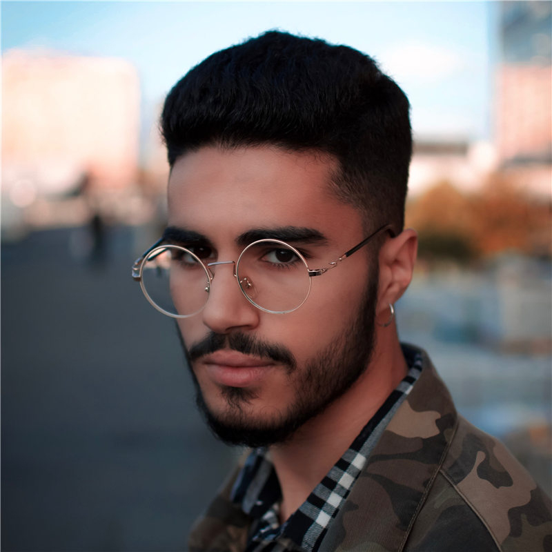 round glasses for men