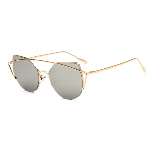 Prescription Hipster sunglasses Golden-Aviator