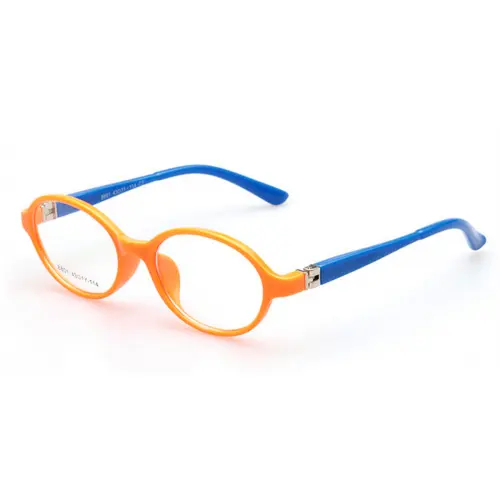 Girls Glass, Orange-Blue kid's Glasses