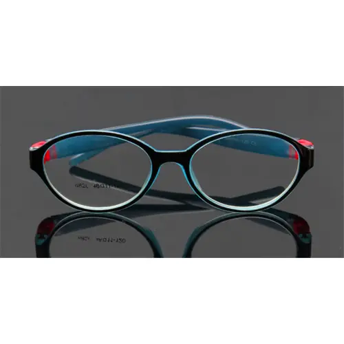 Toddlers Glasses with Super Flexible Acetate Frames, Black