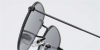 Round glasses with silver metal frame accommodate prescription-details