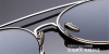 Hipster glasses with Silver Aviator Frame 
