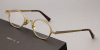 Small Oval Alloy High Prescription Glasses Frames 