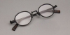 Small Oval Alloy High Prescription Glasses Frames 