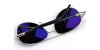 aviator eyeglasses silver back