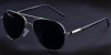aviator eyeglasses-silver-ackground