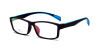  no line bifocals reading glasses, Black & Blue-l