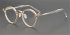 Round Clear Glasses