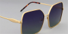 Polarized Square Oversized Women's Sunglasses