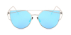 Glasses for Oblong face Female with Aviator Frames front
