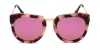 Oversized Prescription Sunglasses Floral Frame