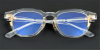 Wide Horn Rimmed Clear Glasses | Clear Glasses Trend Continues 2023