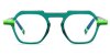 Colorful Thick Rim Acetate Clear Glasses 