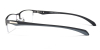 Computer glasses blue light protective, Gun Gray Titanium Alloy Half-2