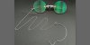 Custom Made Glasses, Pince-Nez Chain Ear Wire Style