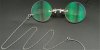 Custom Made Glasses, Pince-Nez Chain Ear Wire Style