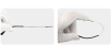 Colorful Eyeglasses Temple Gun Gray 2.7 MM