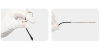 Brown Eyeglasses Temple Replacement 2.7mm-d3