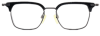 Black Designer Browline Glasses