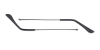Eyeglass replacement temple arms gray color