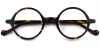 Acetate Vintage Small Round glasses for men Tortoise