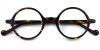 Acetate Vintage Small Round glasses for men Tortoise