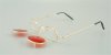 Prescription Designer Sunglasses, Golden Frame-d