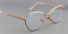Glasses for Oval Face, Hipster glasses, Cat Eye, Golden3