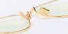 Computer glasses blue light, Golden-d2