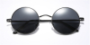 Discount round glasses for men, Gun Gray