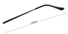 Double Tooth Glasses Arm Replacement (A Pair) 