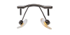 Glasses Bridge for Rimless Glasses, Gun Gray