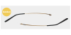 Golden Eyeglasses Temple for Eyeglasses Temple Repair-