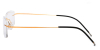 golden rimless eyeglasses-l2