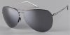 No Line Bifocal Sunglasses Polarized Lenses, Half Rimless Aviator