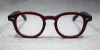 High Prescription Glasses Frames horn rimmed glasses amber 1950s men's eyeglasses