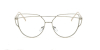bifocal-hipster eyeglasses-silver-front