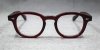 High Prescription Glasses Frames horn rimmed glasses amber 1950s men's eyeglasses