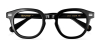Horn Rimmed Wide Frame Glasses