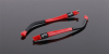 kids replacement temple for glasses red & black