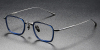  Luxury PureTitanium Eyeglasses, Rectangle, Reform your Image