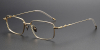 Making a bold fashion statement with this Luxury Pure Titanium Eyeglasses