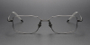Making a bold fashion statement with this Luxury Pure Titanium Eyeglasses