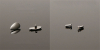 Silver Screw in Nose Pads Made of Titanium