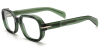 Rectangular Thick Rimmed Clear Glasses