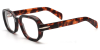 Rectangular Thick Rimmed Clear Glasses