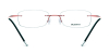 red-titanium-rimless-b