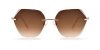 Prescription Titanium Rimless Rhinestone Sunglasses 