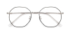 Round Bifocal Lenses glasses, Silver, Black