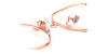 Round Bifocal Lenses glasses, Silver, Black-d